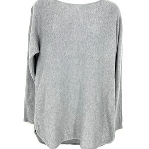 Michael Kors Gray Sweater Tunic Back Zipper Size S